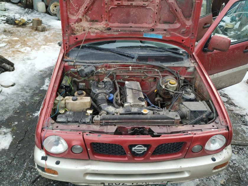 Двигатель Ниссан Террано 2.4 бензин