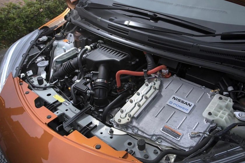 Nissan Note e Power Электромотор