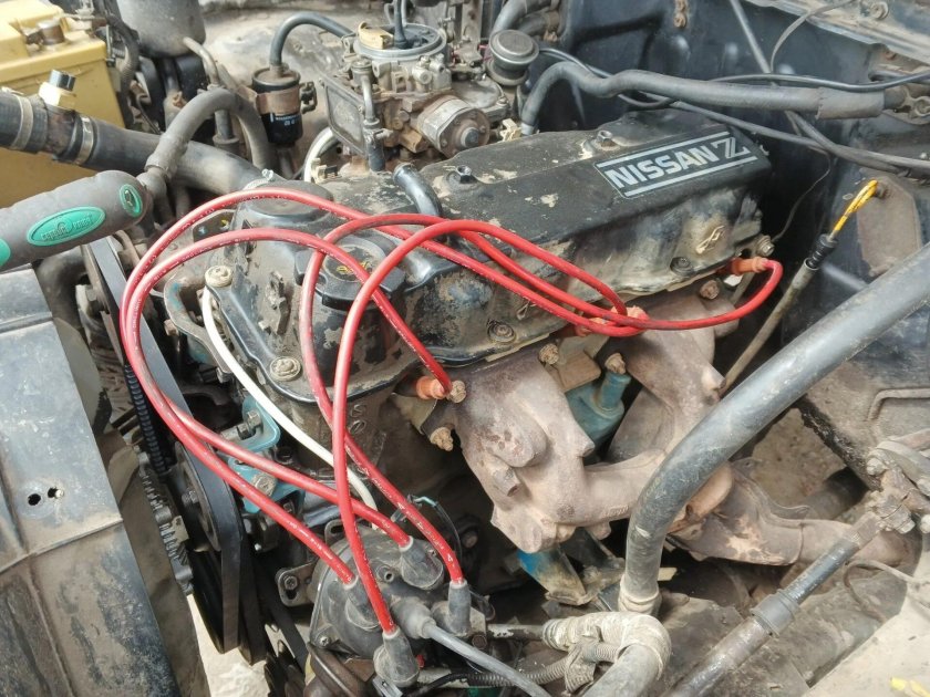Ниссан двигатель 8 свечей