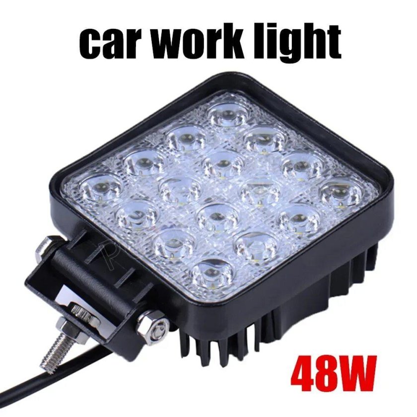 Фара led 12-24v 48w 16 led
