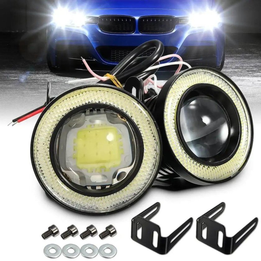 ДХО led 150мм 300lm металл COB DRL wide