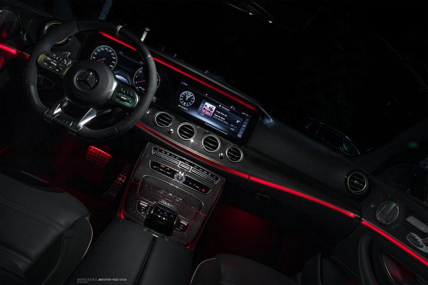 Е63s AMG салон