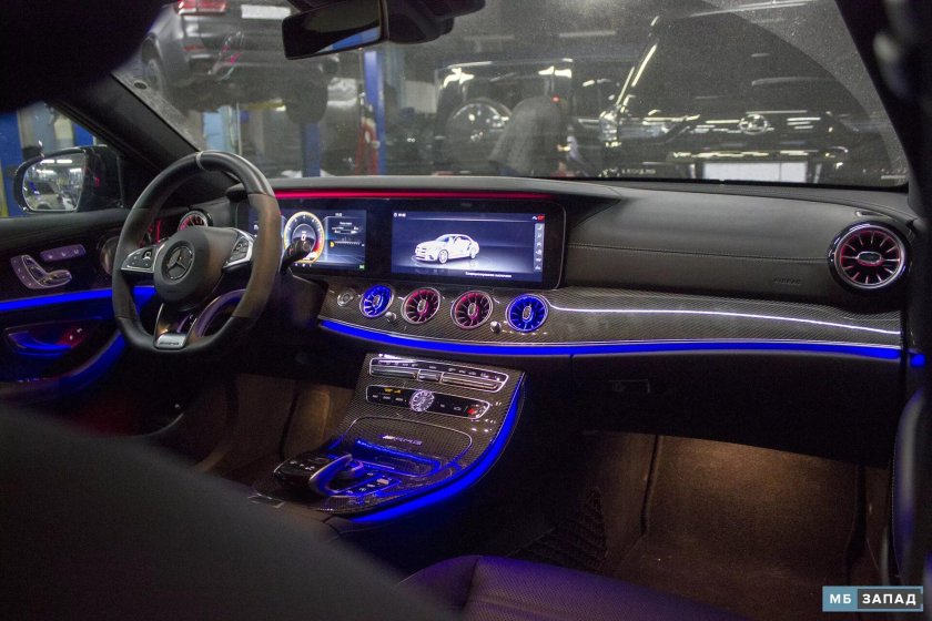Mercedes e class w213 салон