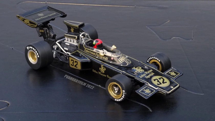 Tamiya 1/12 f1 Lotus 72d JPS