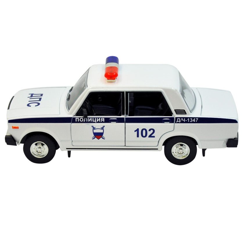 ВАЗ 2107 ДПС игрушка 1 24