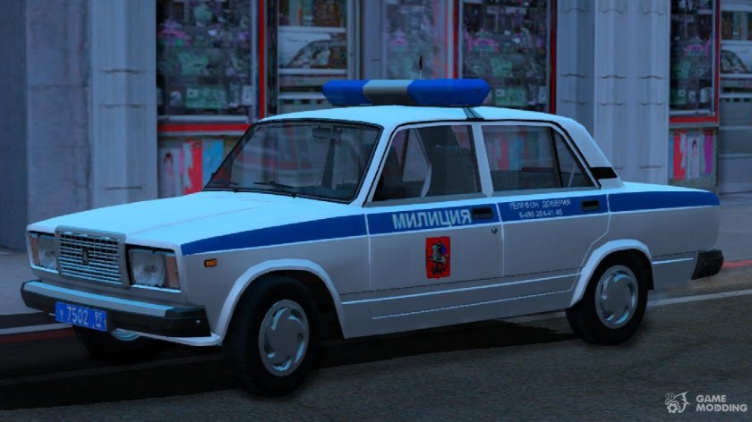 ВАЗ 2110 полиция