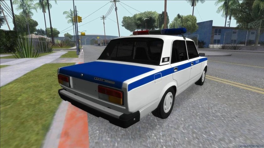 VAZ 2107 Police
