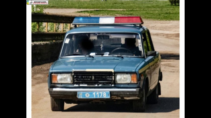 Полицейские машины мира ВАЗ 2107