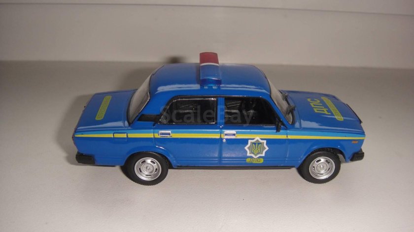 ВАЗ 2107 милиция ДЕАГОСТИНИ