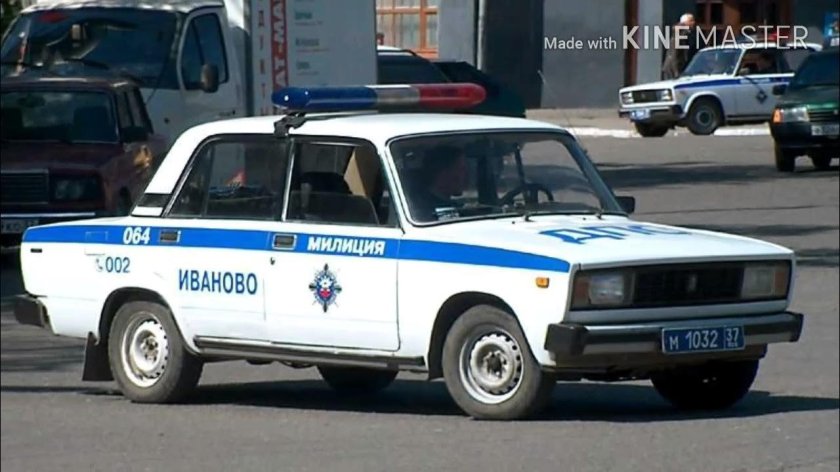 ВАЗ 2105 милиция СССР ГАИ