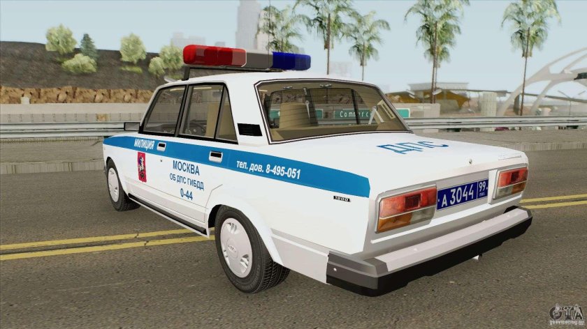 ВАЗ-2105 ДПС милиция