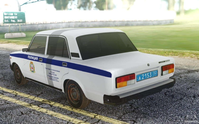 ВАЗ 2107 Police Шериф