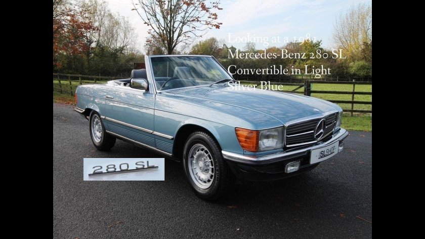 Mercedes Benz SL r107