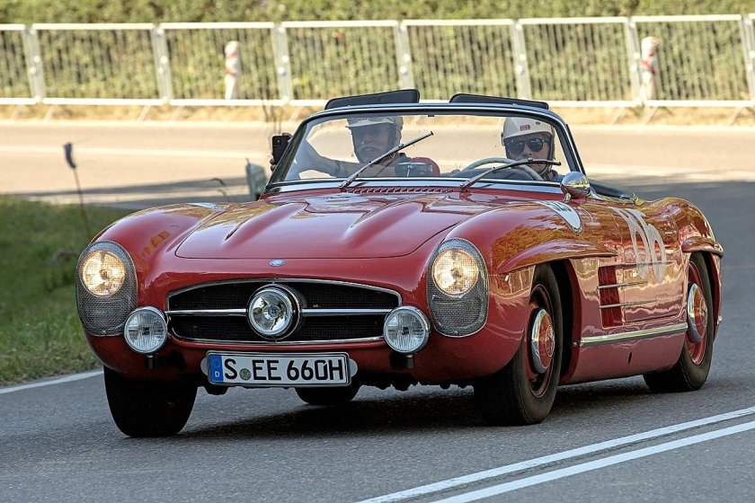 Мерседес Бенц 300 SL родстер 1957