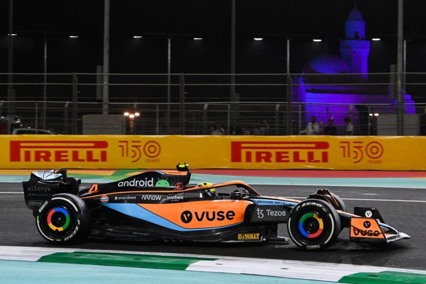 Болид Ландо Норриса 2022