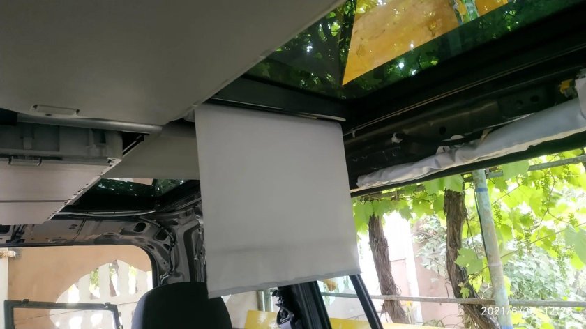 Шторка для панорамной крыши