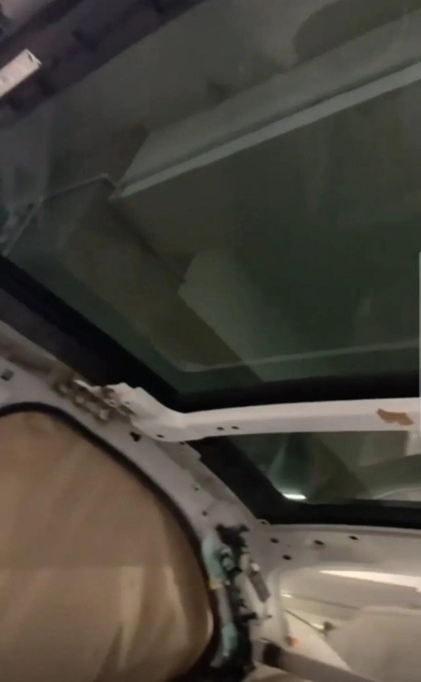 Меняем панель крыши w124