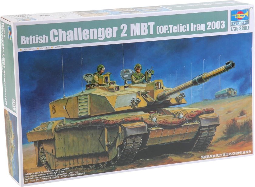 00323 Trumpeter 1/35 British Challenger 2 MBT op. Telic Iraq 2003