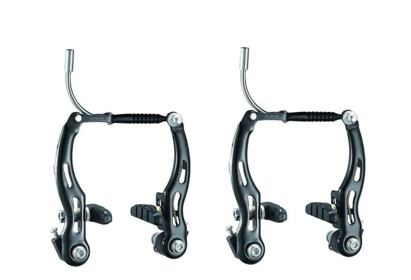 Тормоз u-link gl-VBR-01a-110l v-Brake, алюминий, колодки l-60 мм (комплект на 1 колесо)