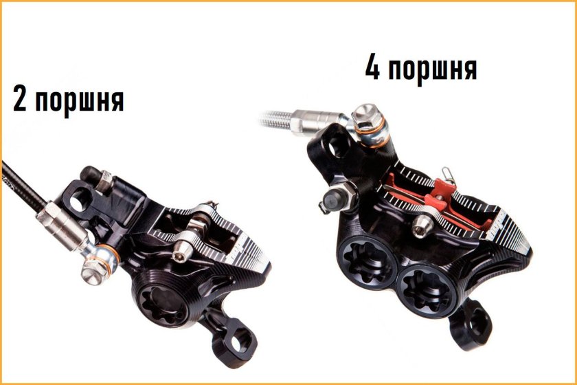 Гидравлические тормоза XOD калипер