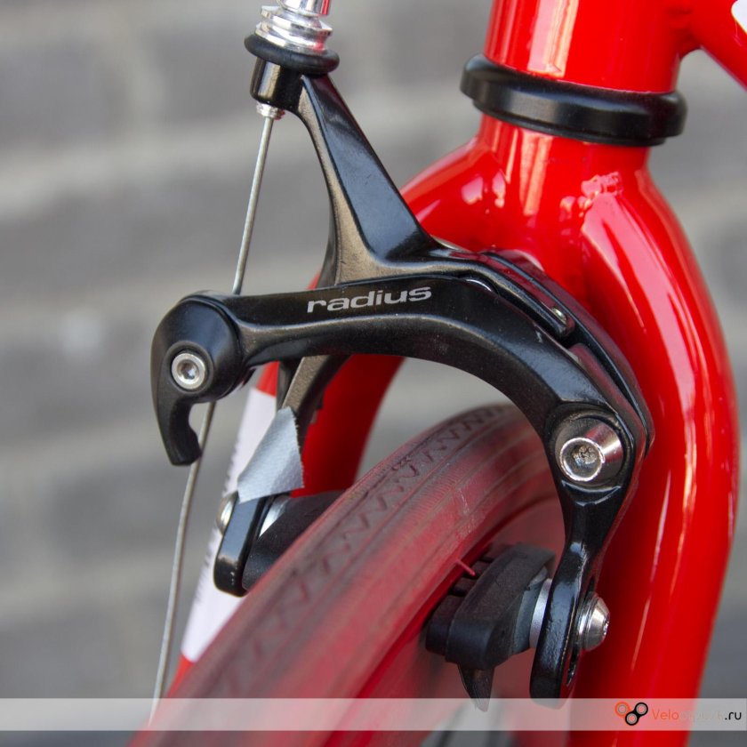 Тормоз велосипедный передний клещевой ztb16524