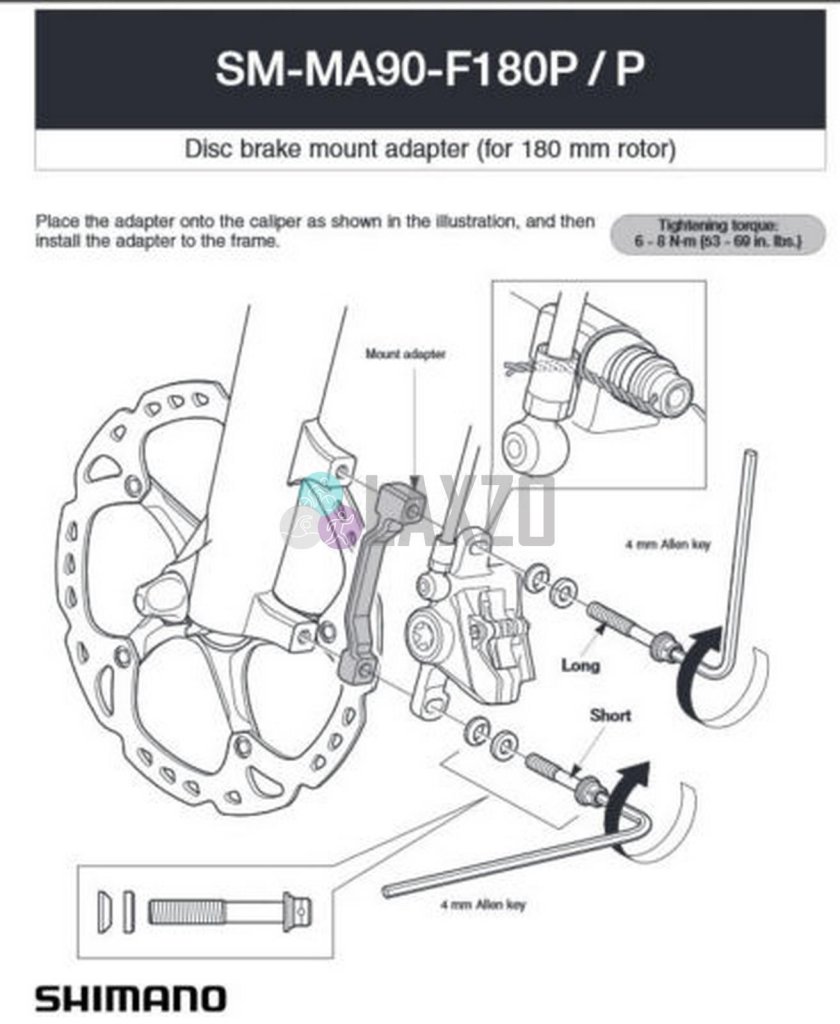 Тормозной калипер для велосипеда чертеж