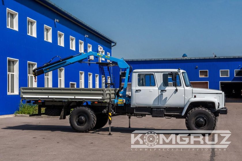 ГАЗ 3308 С КМУ