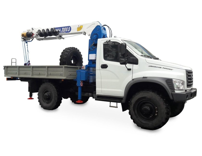 ГАЗ 3308 С КМУ