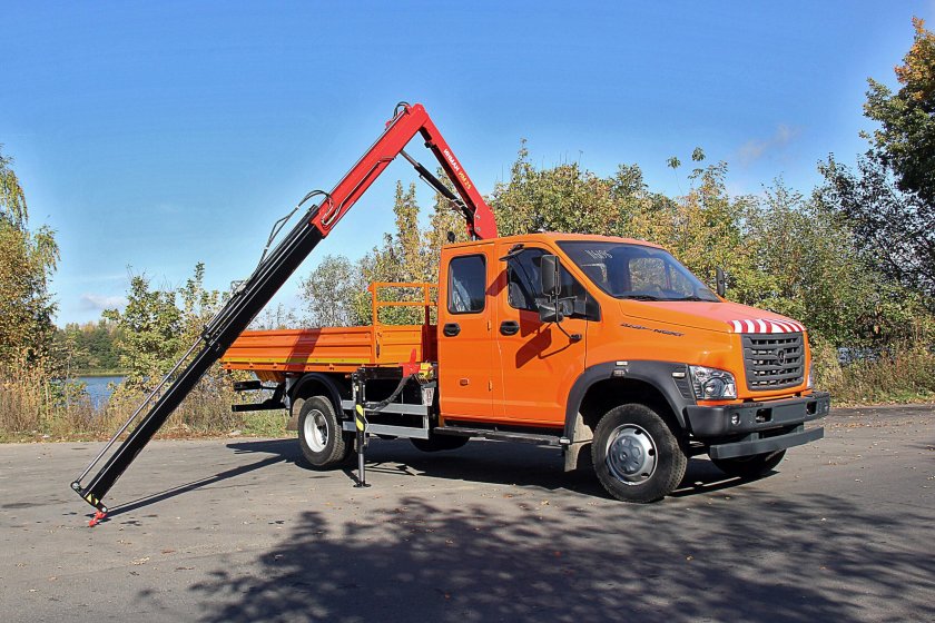 Газон Некст двухрядная кабина