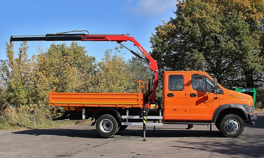 Газон Некст двухрядная кабина