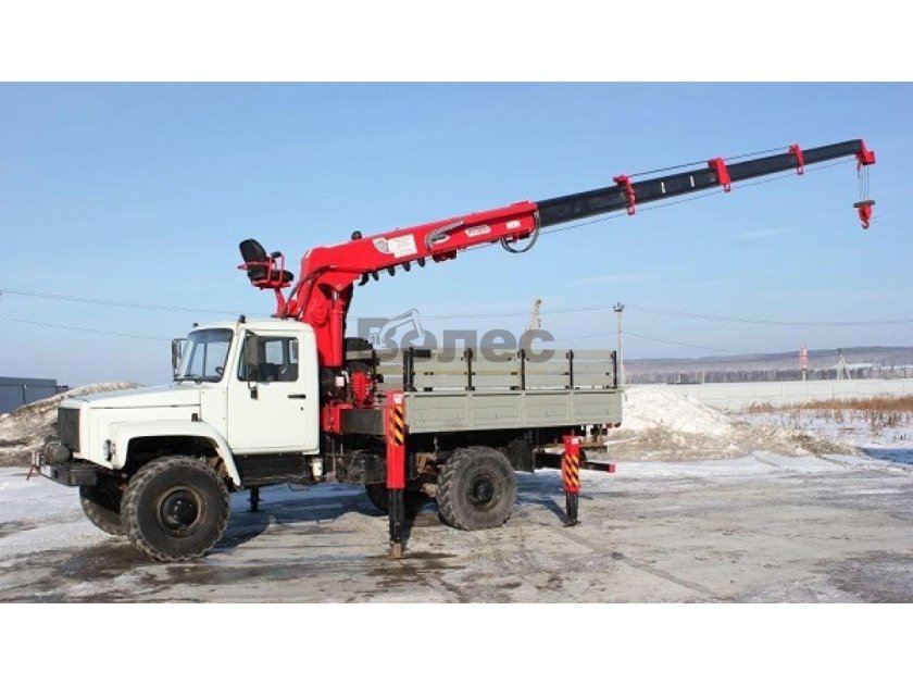 Бурильно-крановая машина Taurus 035a - ГАЗ 33088