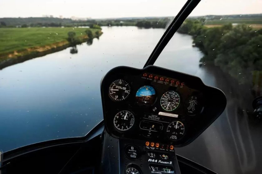 Полет на вертолете