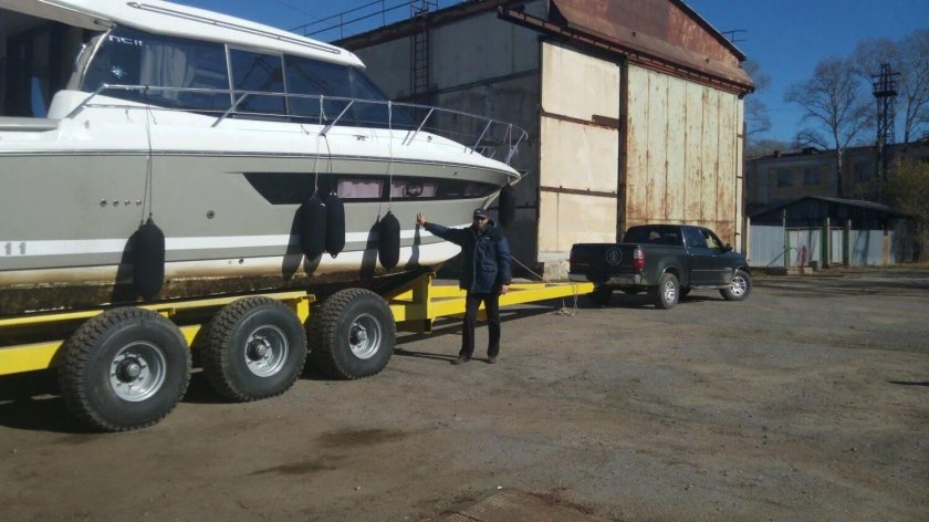 Прицеп для катера 10 метров 7000кг