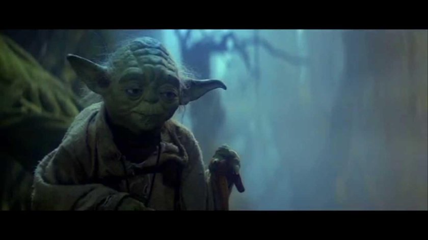 Магистр йода и люк Скайуокер