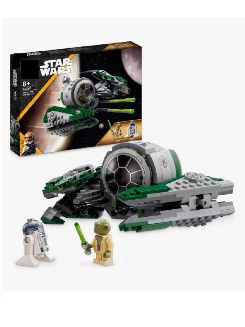 Истребитель Йоды лего