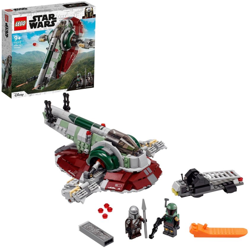 Конструктор LEGO Star Wars 75312 звездолет Бобы Фетта