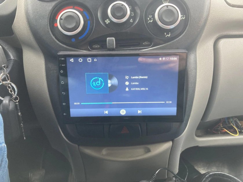 Калина 1 магнитола с экраном