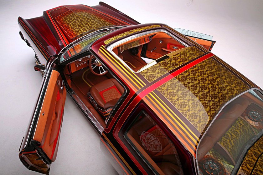 Покраска авто в стиле лоурайдер