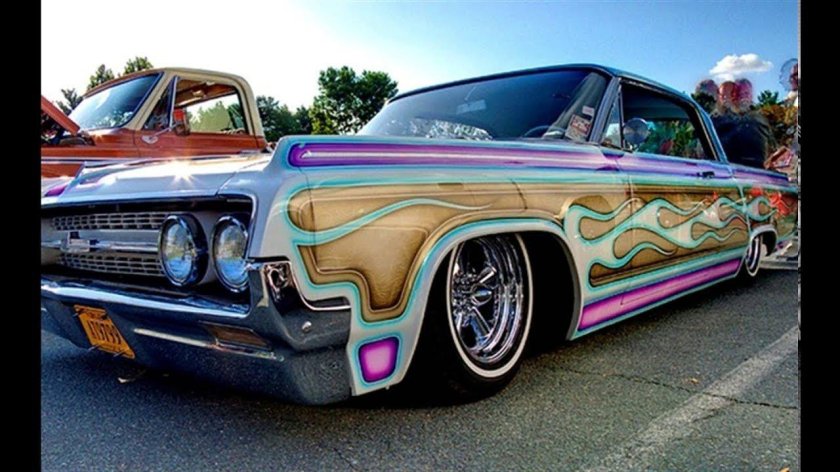 Лоурайдер с флеймом