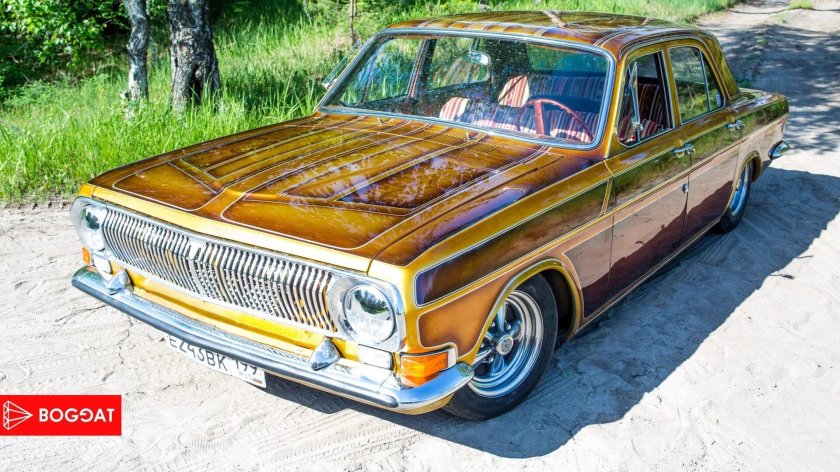 Волга ГАЗ 24 лоурайдер