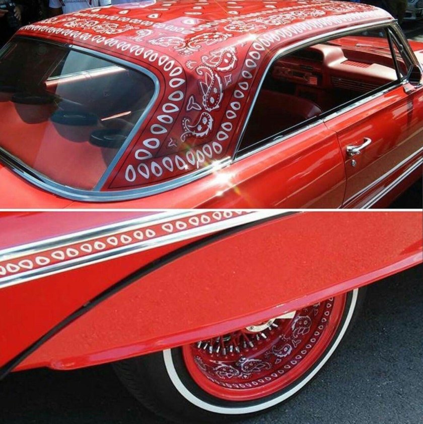 Лоурайдер с флеймом