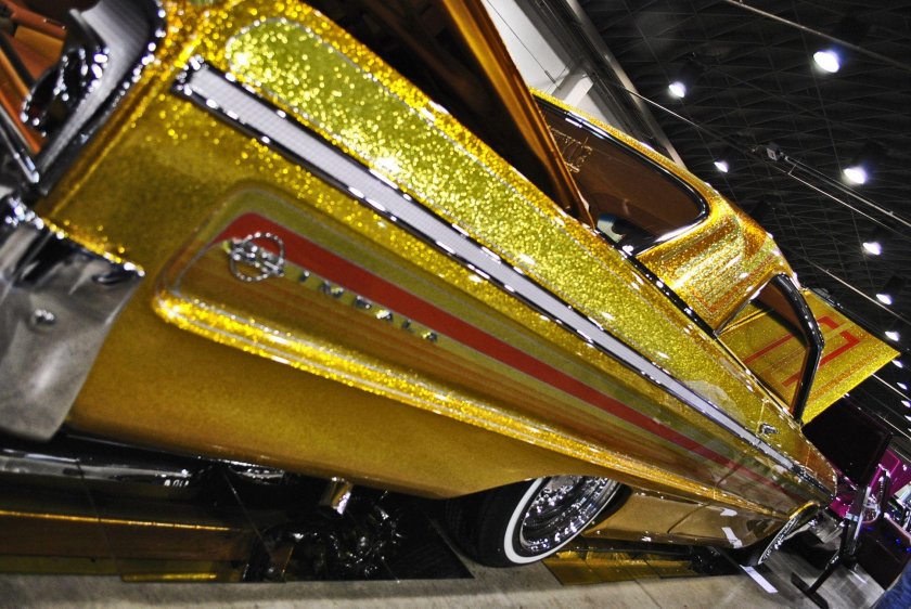 Покраска авто флейками