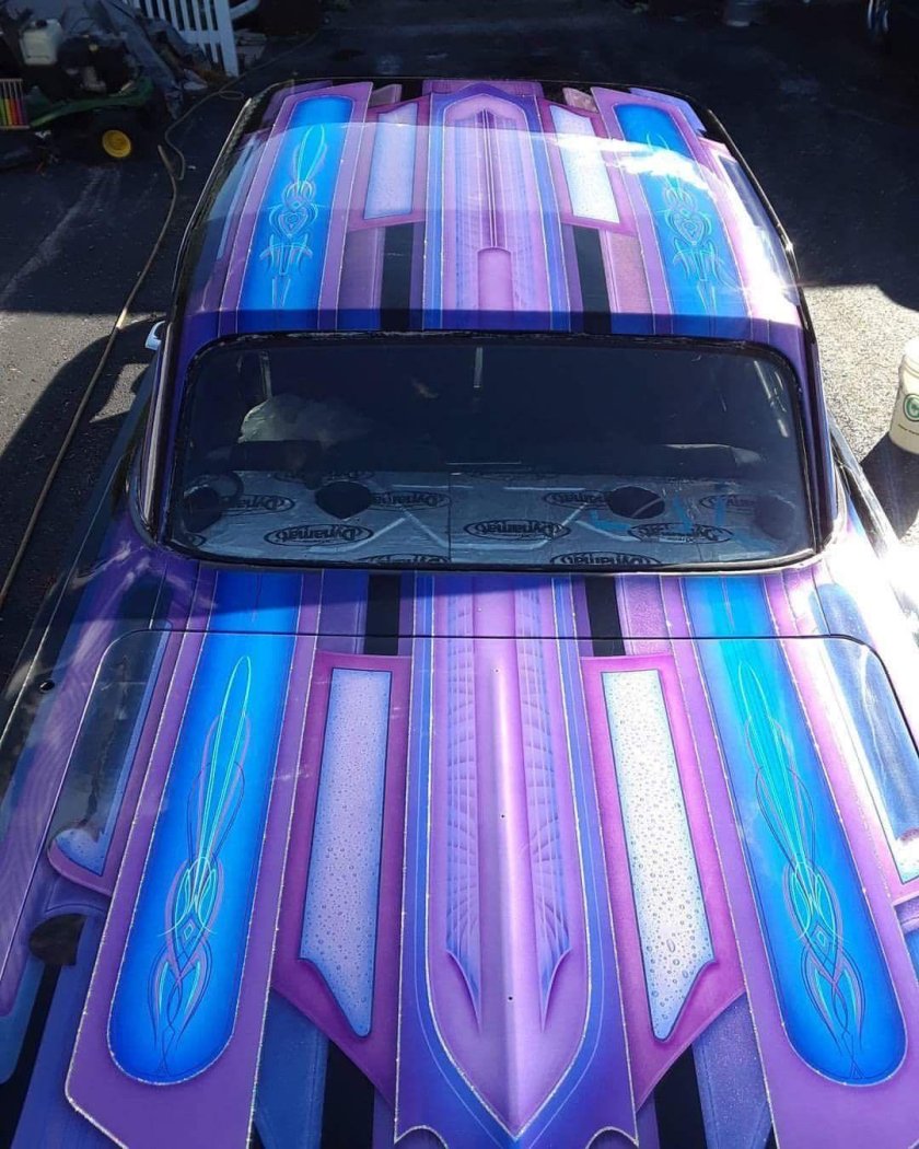 Покраска авто узорами