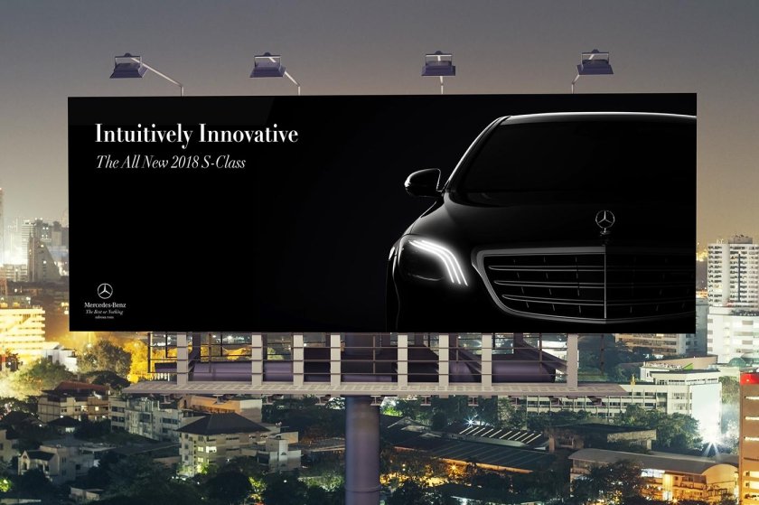 Бигборд Мерседес