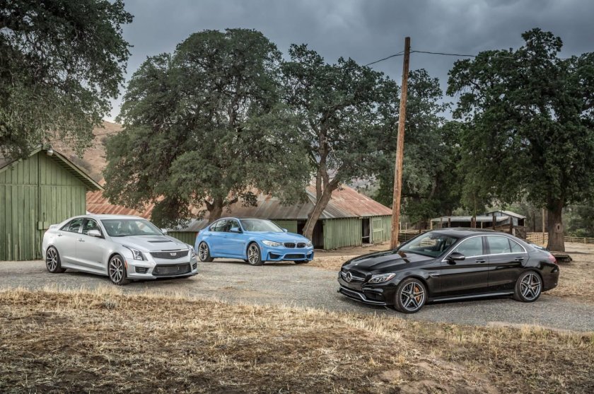 Ауди и БМВ И Мерседес и Кадиллак