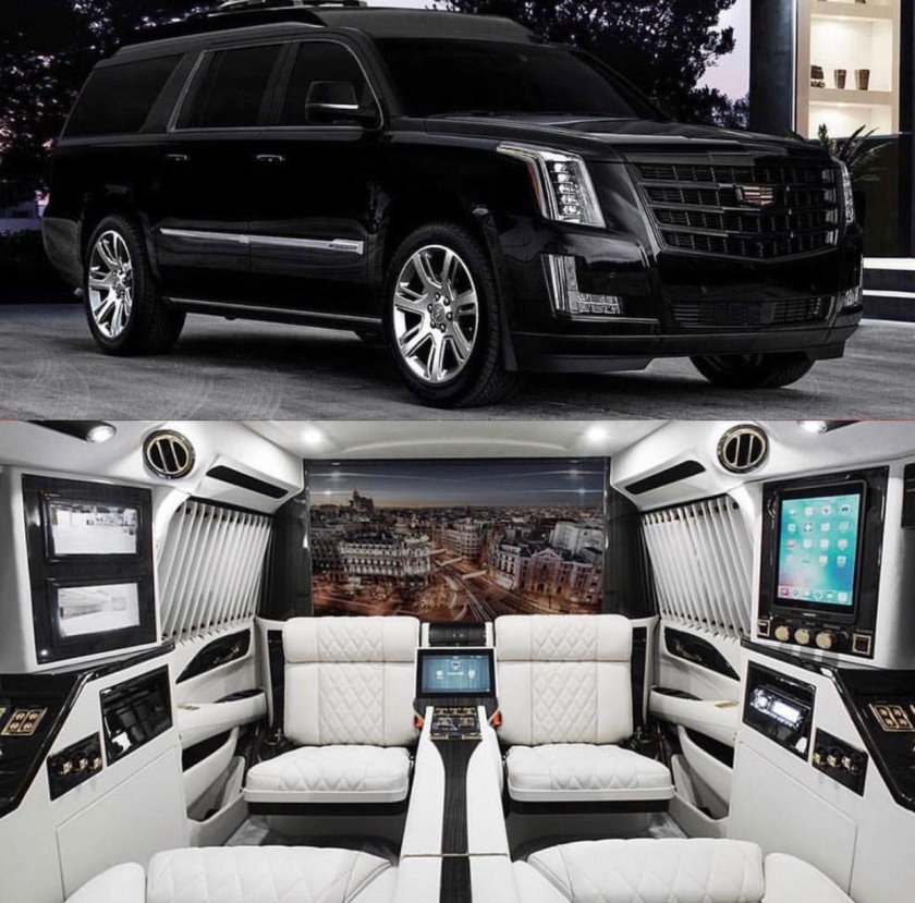 Cadillac Escalade салон Майбах