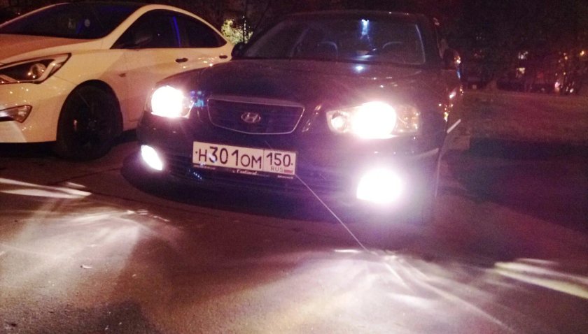 Противотуманки Хендай Элантра 3