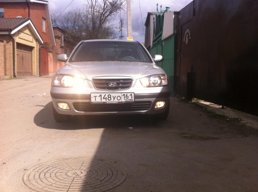 Противотуманные фары Хендай Элантра 2005 года