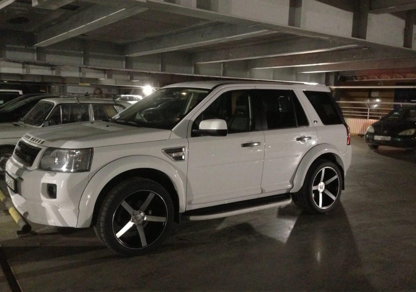 Расширители арок ленд Ровер Фрилендер 2