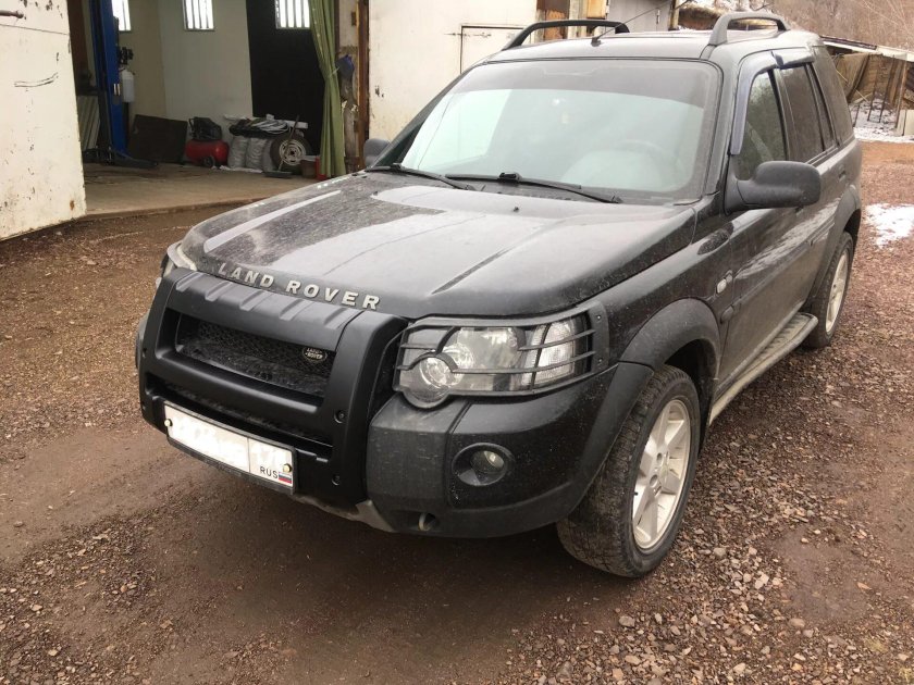 Кенгурятник на Land Rover Freelander 2